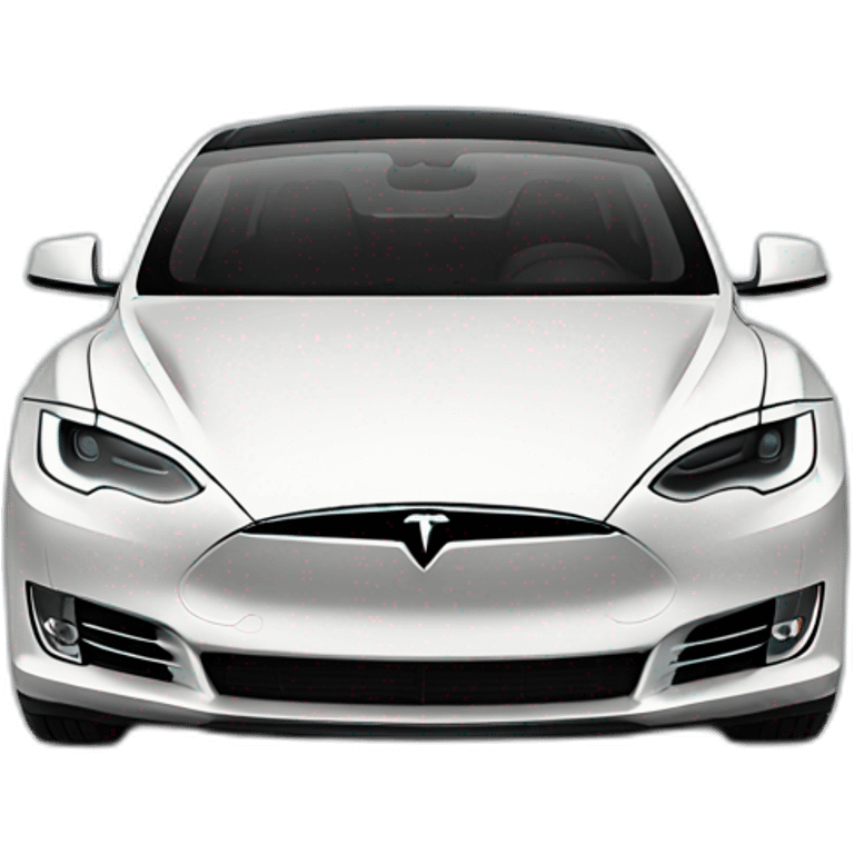 Tesla model S emoji