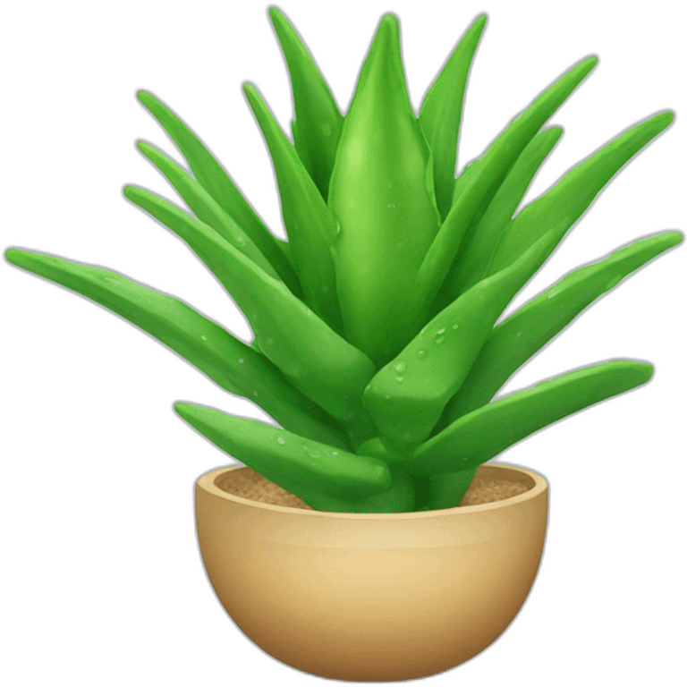 aloe vera  emoji