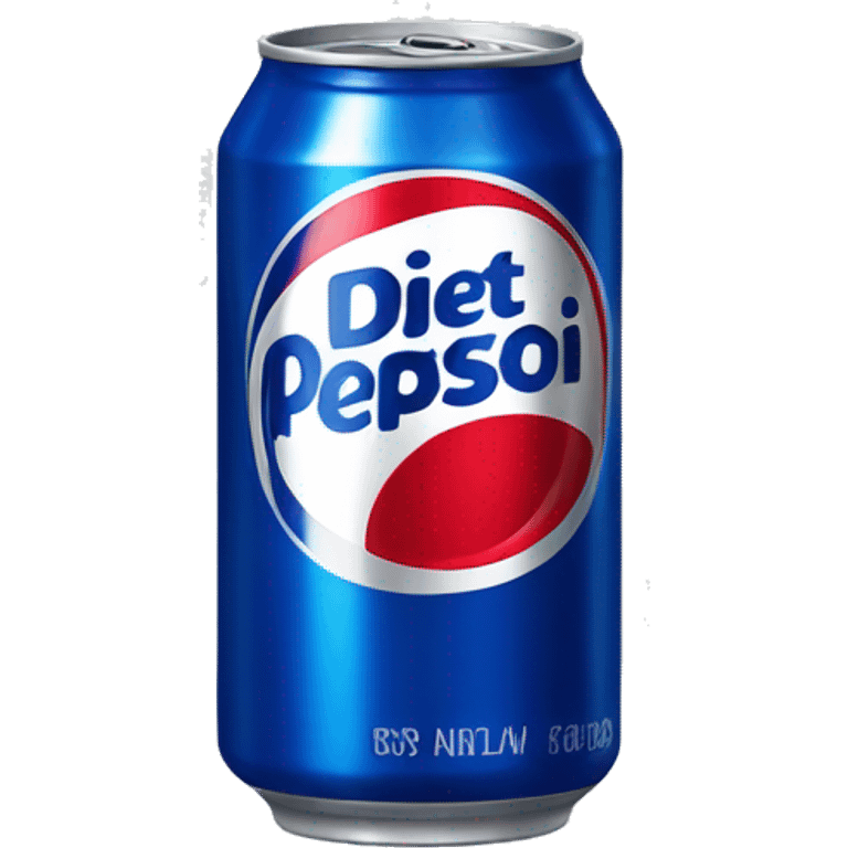 Diet Pepsi can emoji