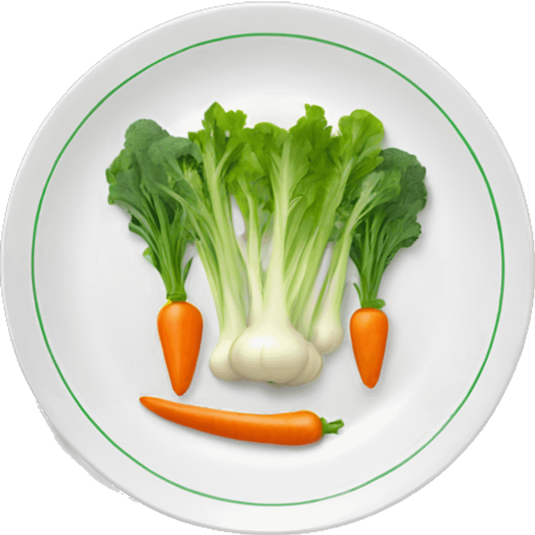 veggies plate emoji