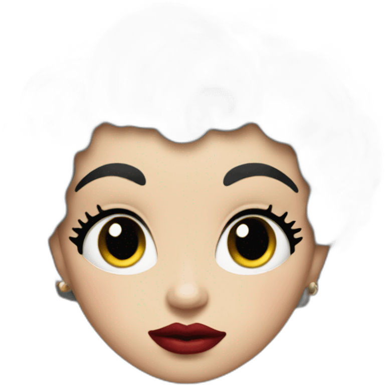 Tough Betty Boop emoji