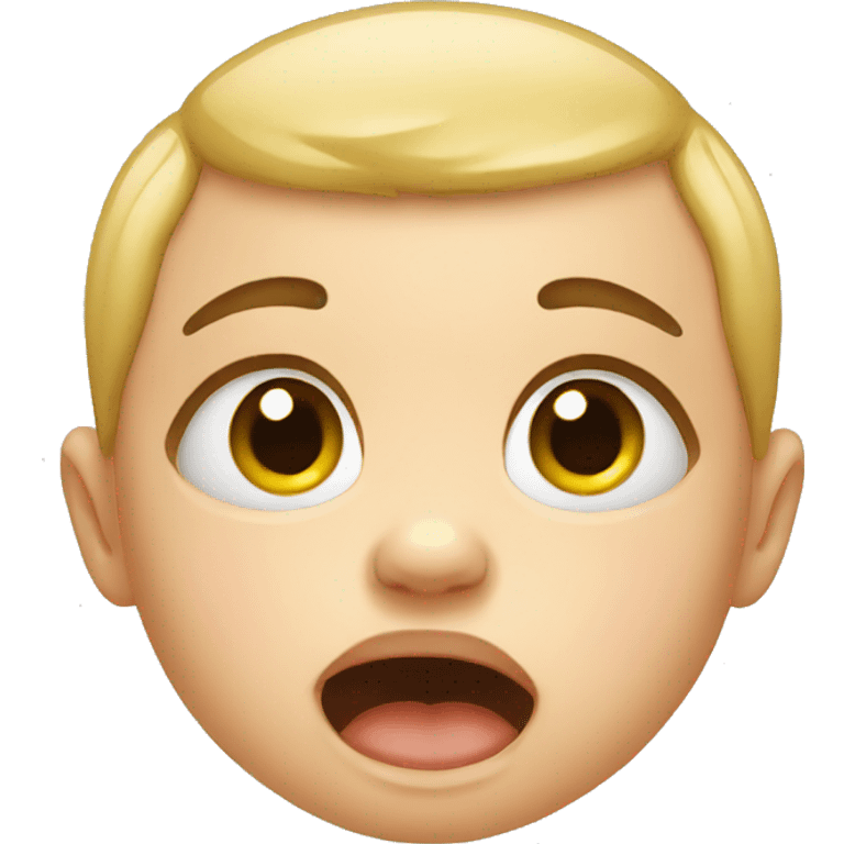 crying baby emoji