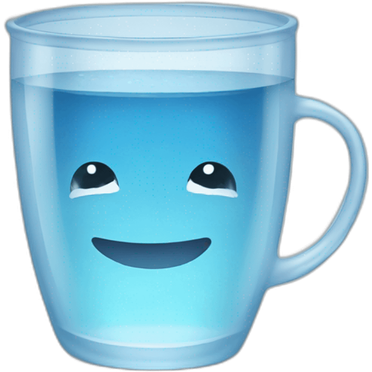 A cup of water emoji