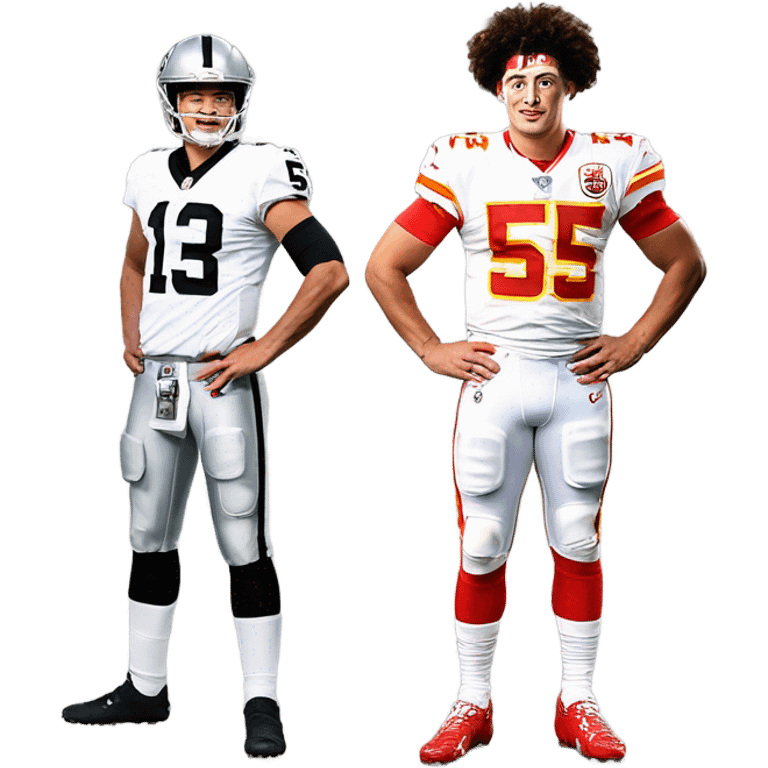 Max crosby and patrick mahomes  emoji