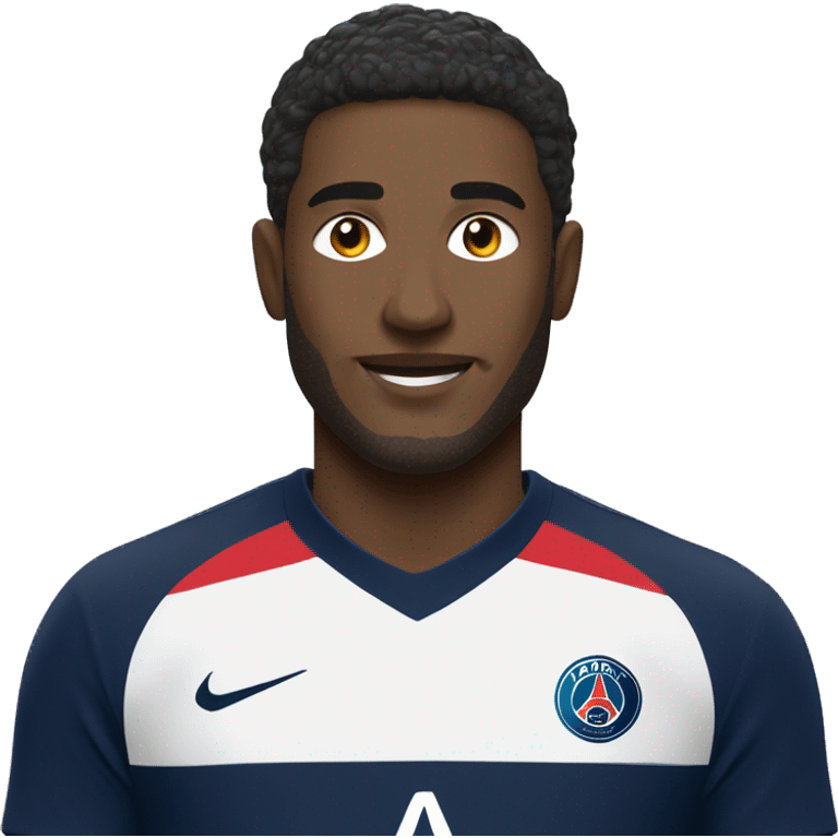 Joueur de football psg emoji