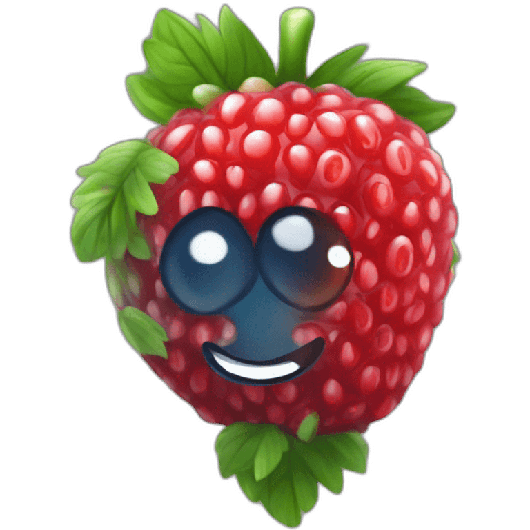 fraise framboise mirtille emoji