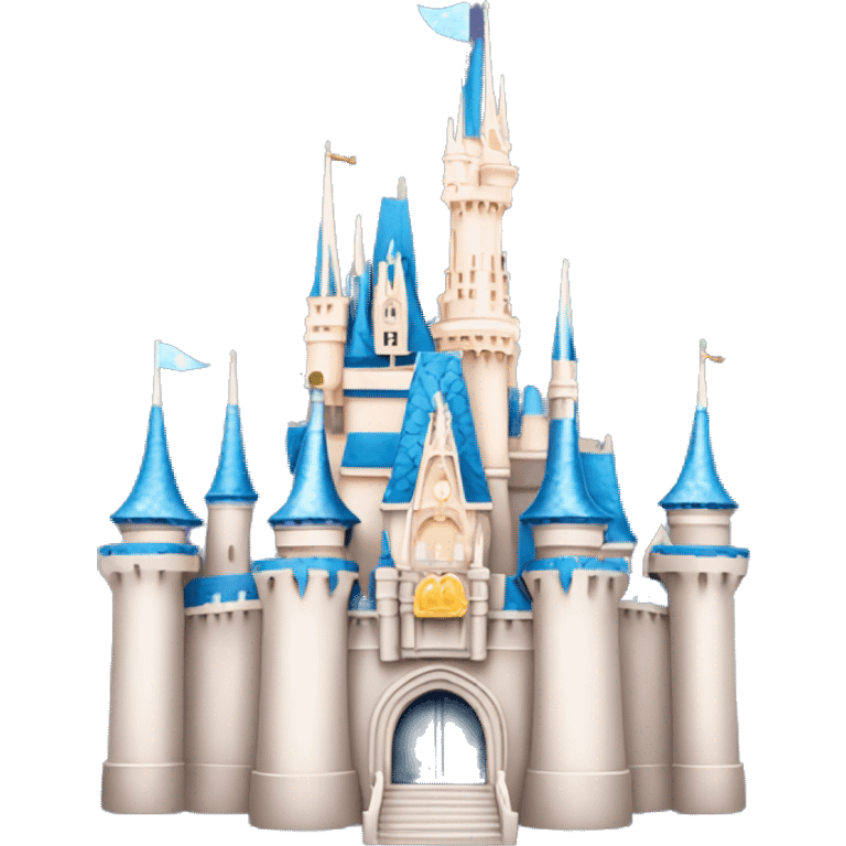 Cinderella castle Disney world emoji