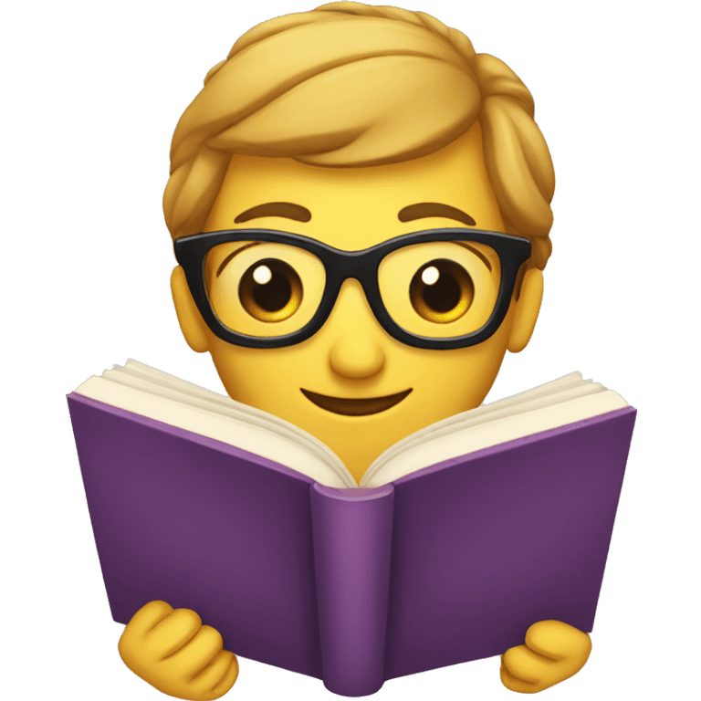 book worm emoji