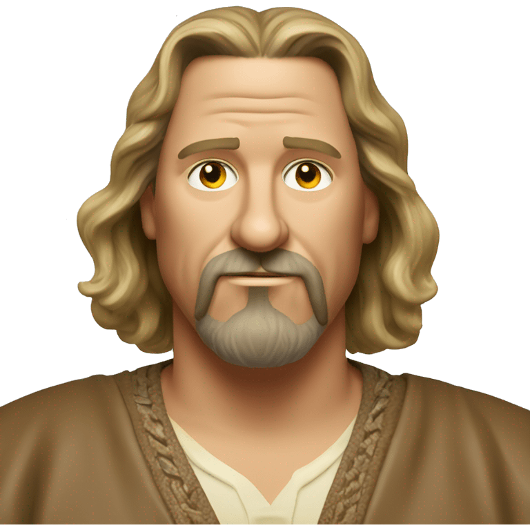 The Dude big lebowski emoji