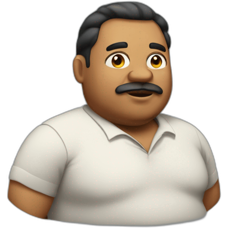 Fat cuba man emoji