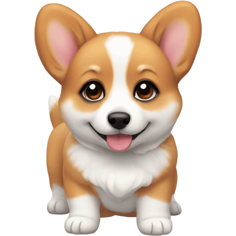 Cute baby Corgi emoji