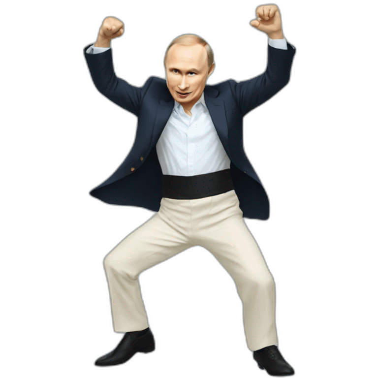 Putin dancing emoji