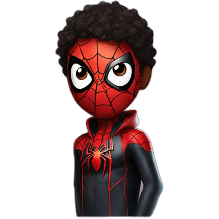 spiderman miles morales emoji