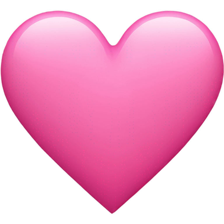 Pink heart emoji