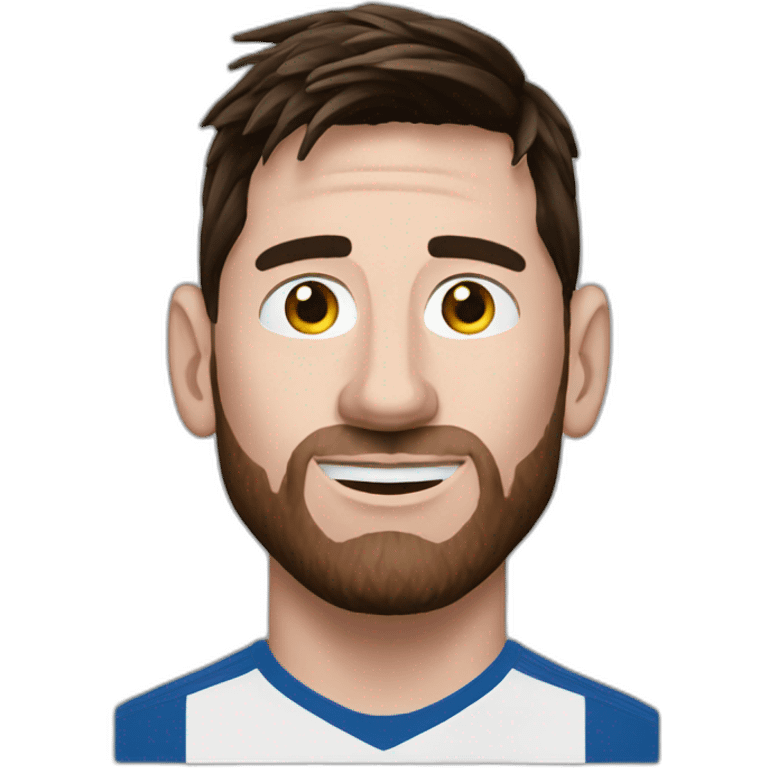 Head messi emoji