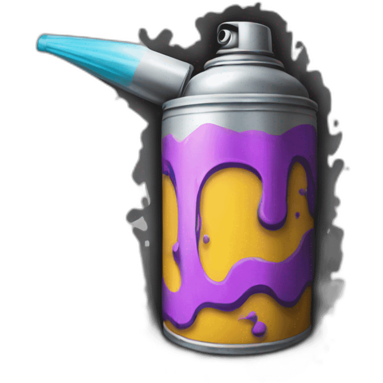 graffiti spray can emoji