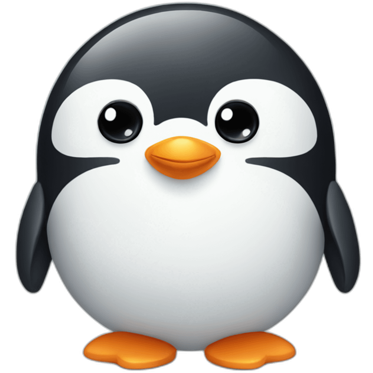 cute penguin emoji