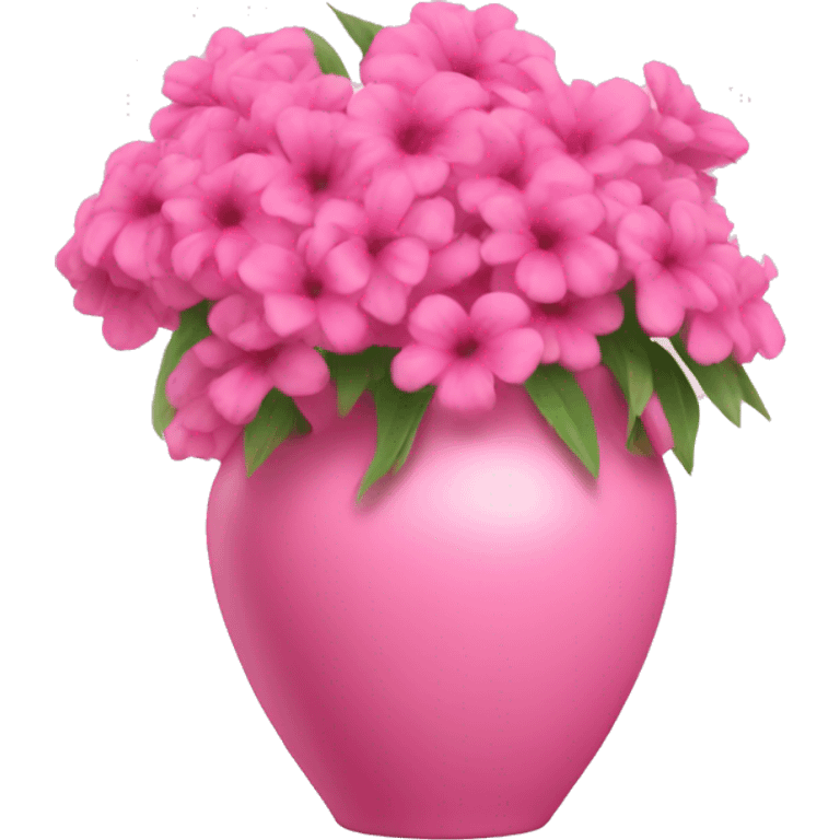 Pink vase emoji