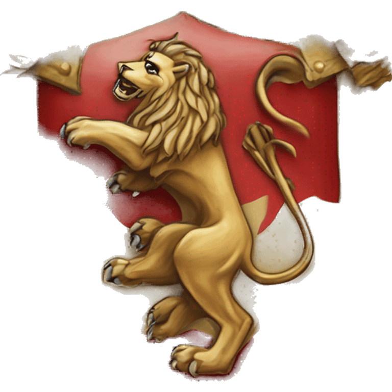 game of thrones lannister lion sigil  emoji