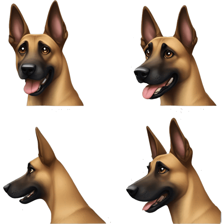 malinois dog groge emoji