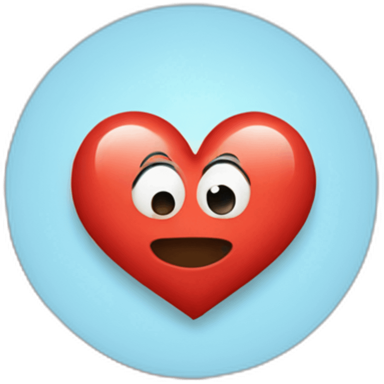 Coeur avec les doigts emoji