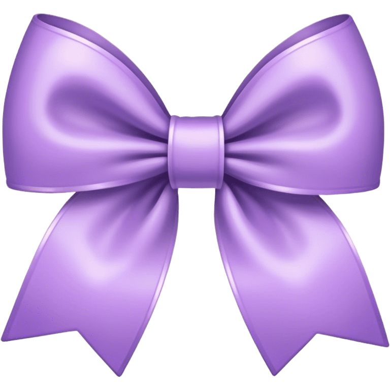 Light purple bow  emoji