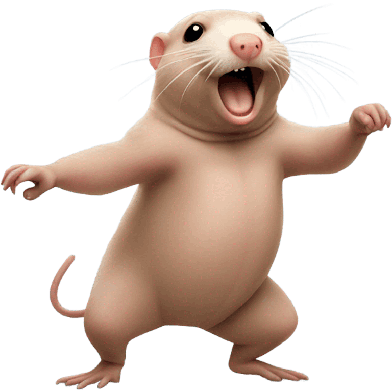 naked mole rat dancing emoji