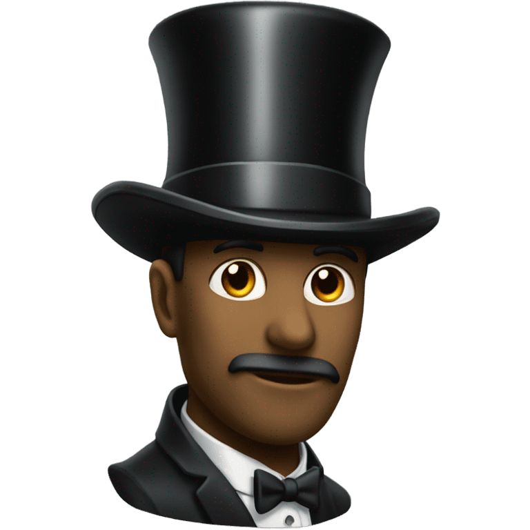 long tophat emoji