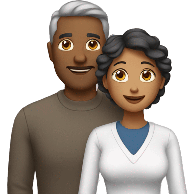 mom and dad  emoji