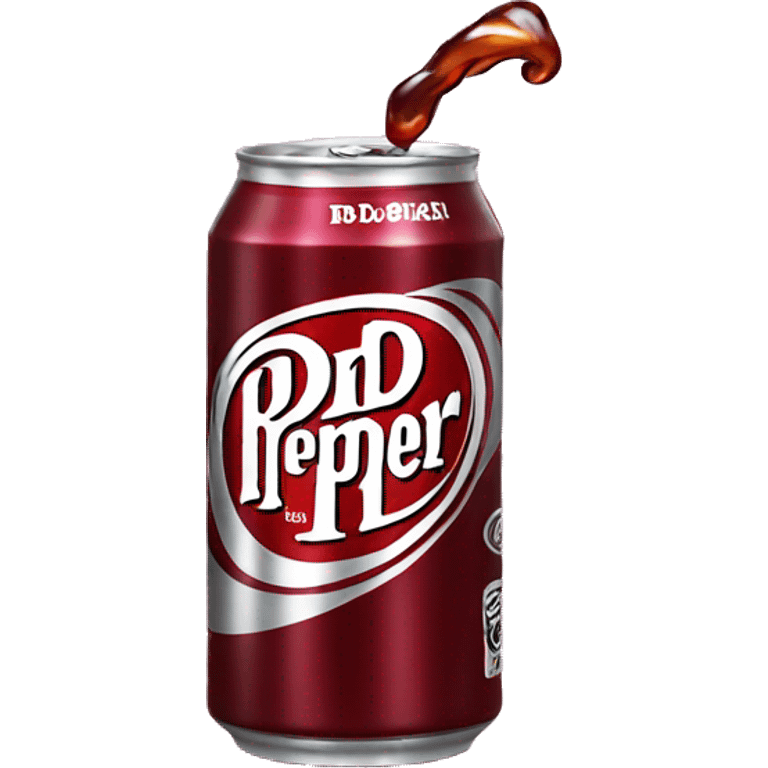 Dr Pepper can emoji