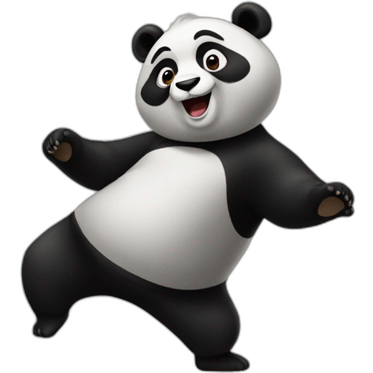 panda dance emoji