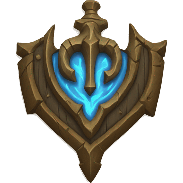 a warcraft inspired guild logo emoji