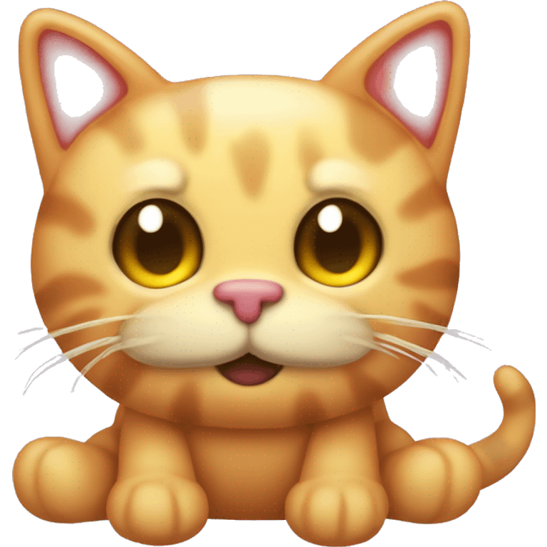 jelly cat, cat, stuffed animal  emoji