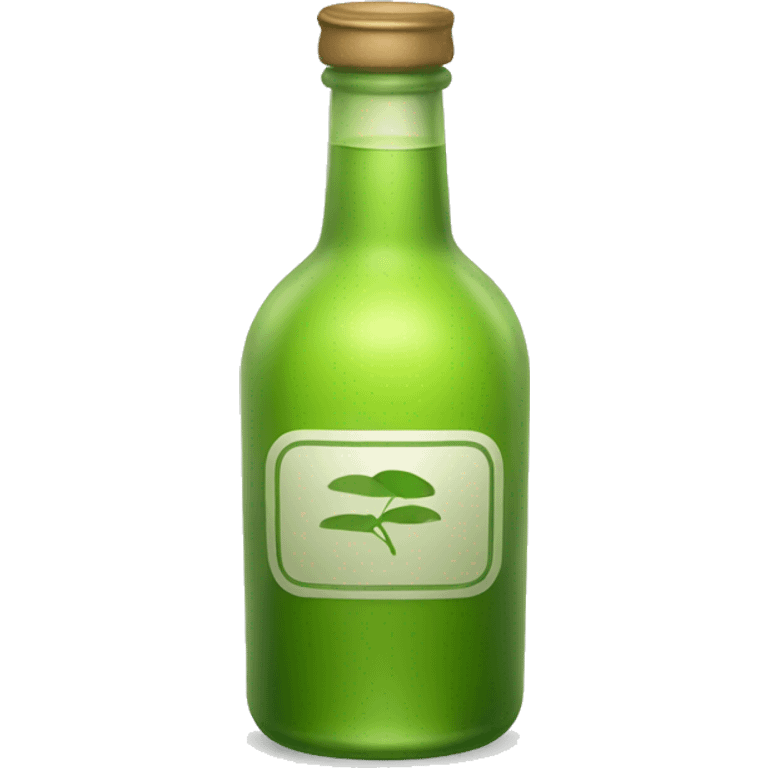 Green Chartreuse bottle emoji