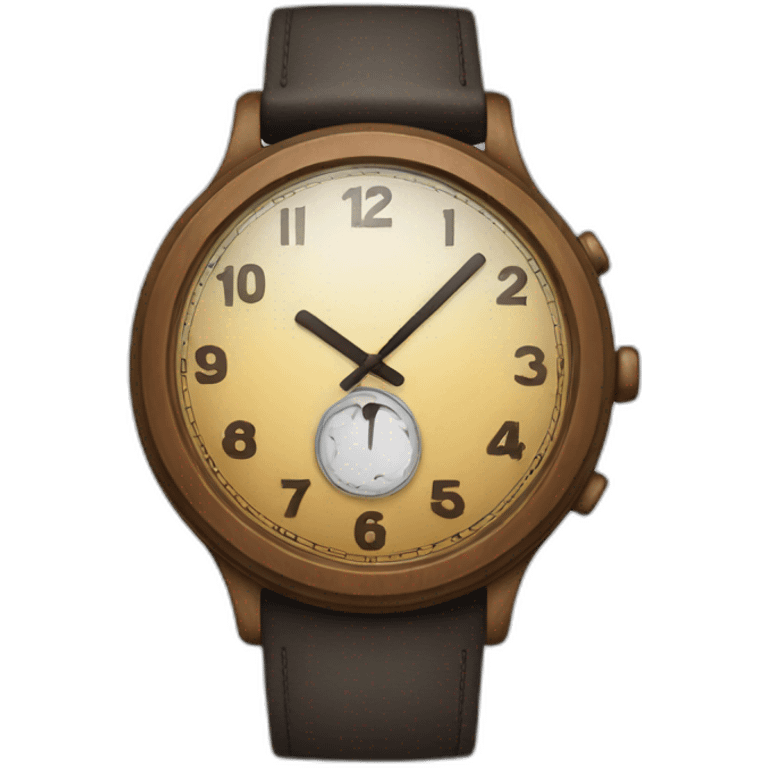 reloj emoji