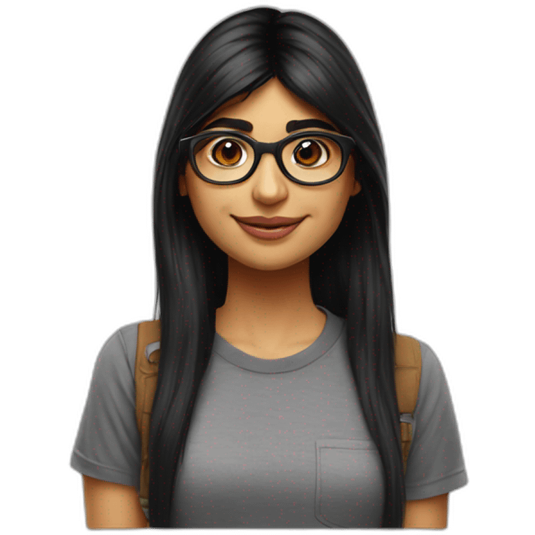 Mia khalifa cute emoji