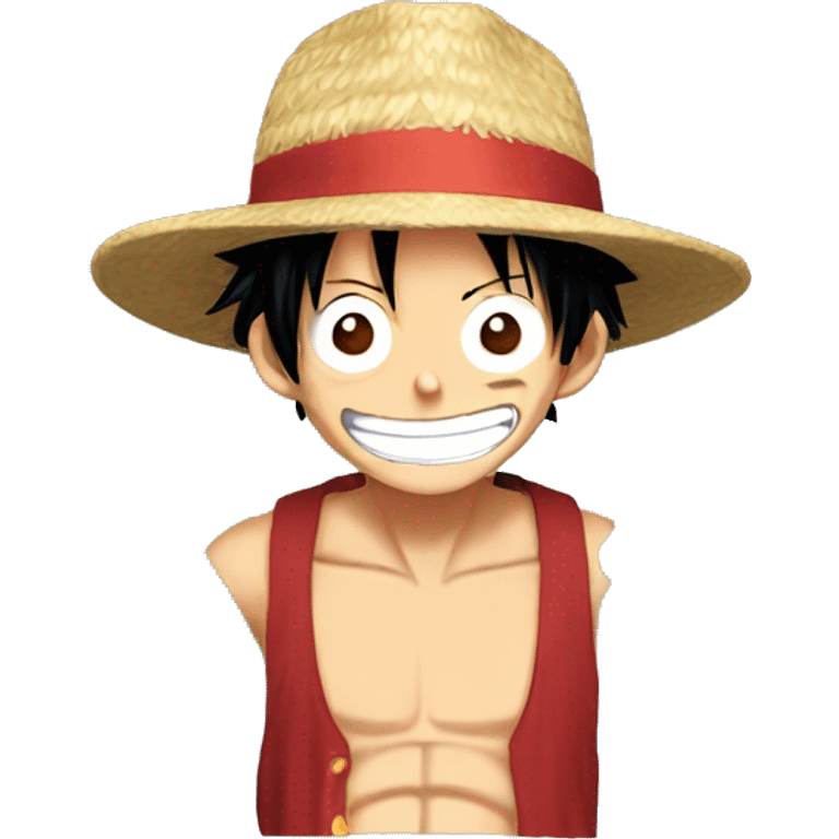 Monkey d luffy emoji