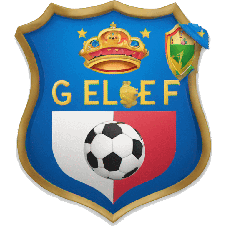  escudo del getafe club de futbol emoji