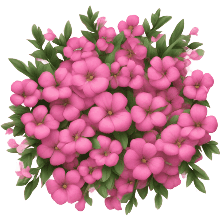 Pink flower Border  emoji