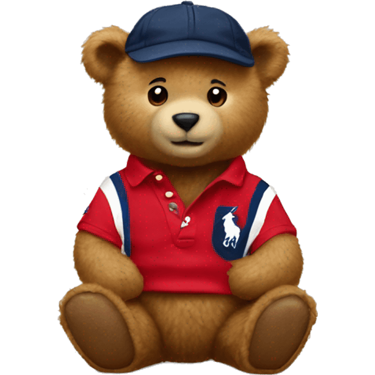 Ralph Lauren polo bear  emoji