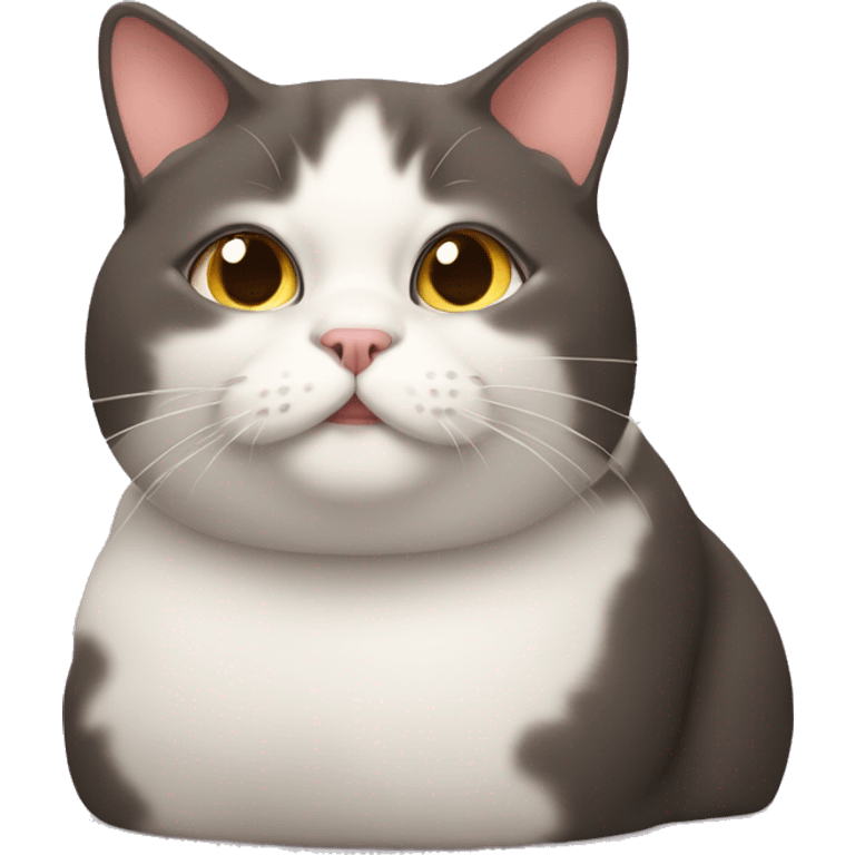 Fat cat emoji