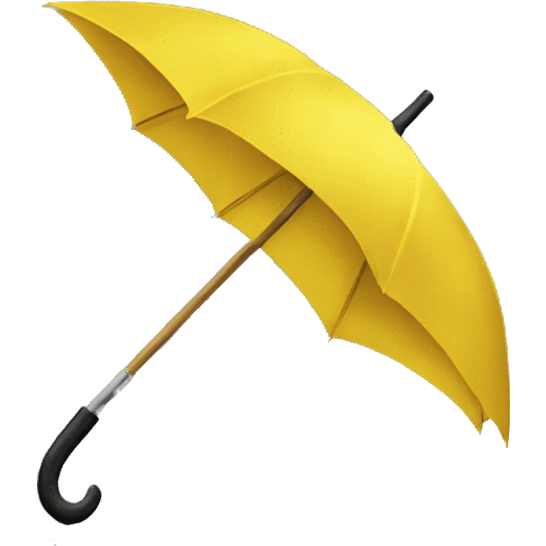 Yellow umbrella  emoji