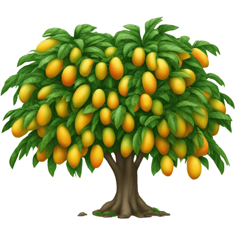 Mango tree emoji