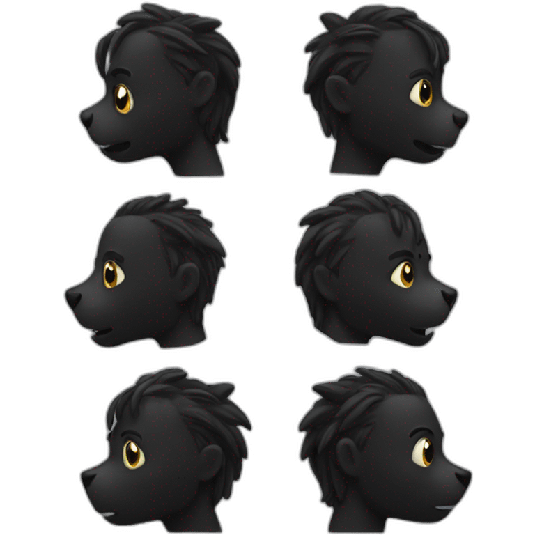 Black phanther emoji