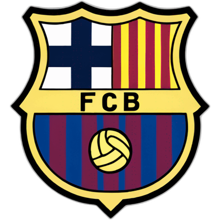 Fc barcalona  logo  emoji