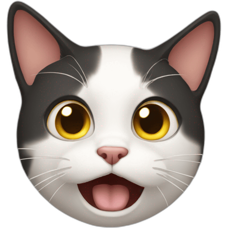 shocked cat emoji