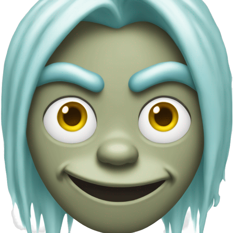 Blue grinch knew surgury emoji