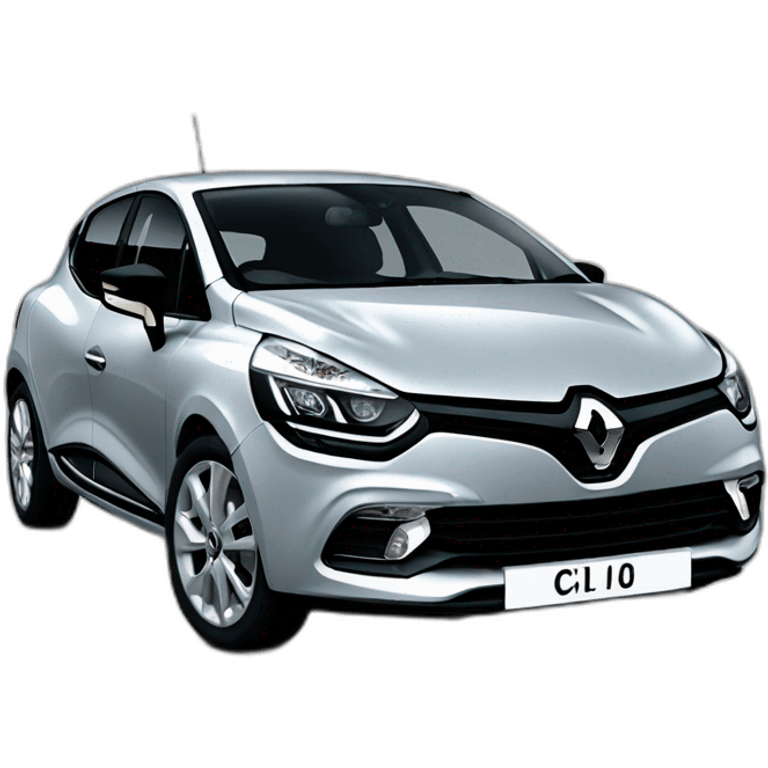 Renault Clio 4 Grey emoji