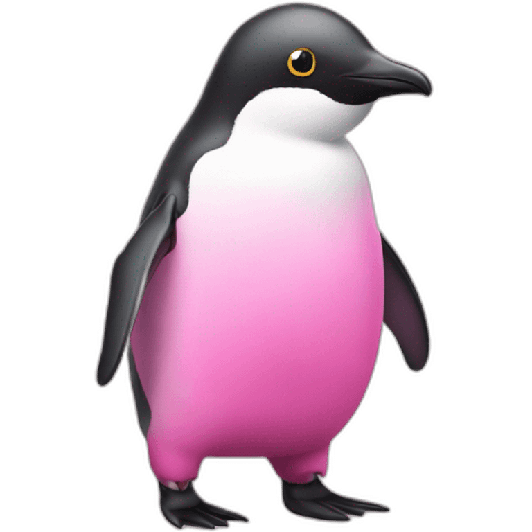 pink penguin  emoji