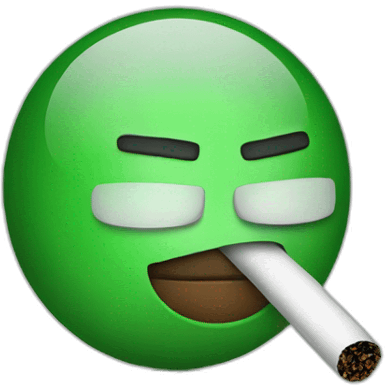 Smoking and programming emoji